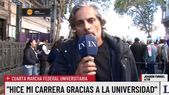 El actor, entre los famosos que dictaron presencia en el reclamo masivo. El actor, entre los famosos que dictaron presencia en el reclamo masivo.