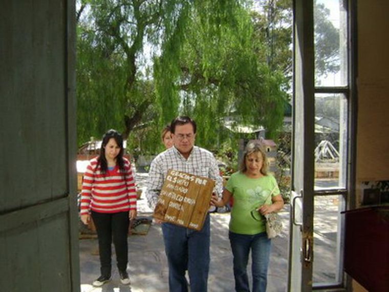 Los creyentes llevaron promesas y agradecieron los favores concedidos. Foto: Gentileza