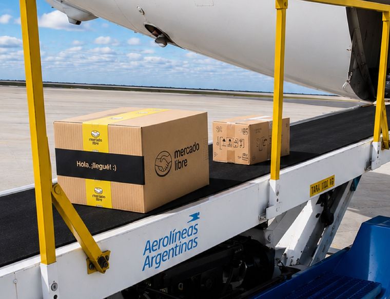 Mercado libre vía aérea