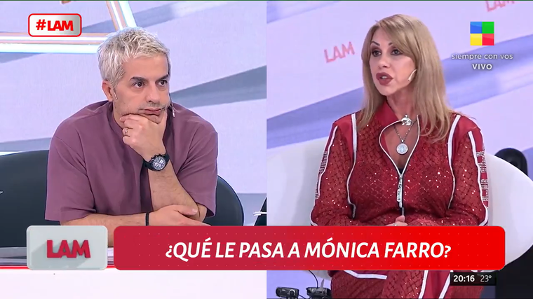 Mónica Farro habló sobre su salud. Foto: captura de video/ América TV. Mónica Farro habló sobre su salud. Foto: captura de video/ América TV.