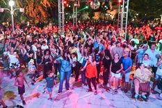 Cientos de lujaninos disfrutaron el Carnaval en Chacras de Coria Foto: Santiago Tagua/MDZ