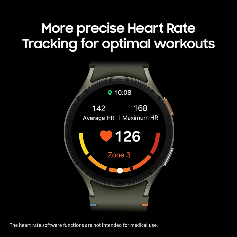 Este reloj de Samsung te ayuda a medir tu ritmo cardíaco. Este reloj de Samsung te ayuda a medir tu ritmo cardíaco. 