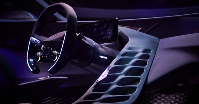 Interior del Cupra DarkRebel Foto: Cupra
