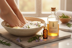 Un relax para los pies cada día. Fuente: IA Gemini-