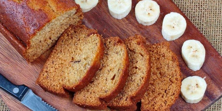 bizcocho de banana Foto: pixabay