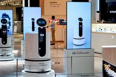 La empresa LG viene apostando fuerte por la robótica con IA. Foto: LG. La empresa LG viene apostando fuerte por la robótica con IA. Foto: LG.