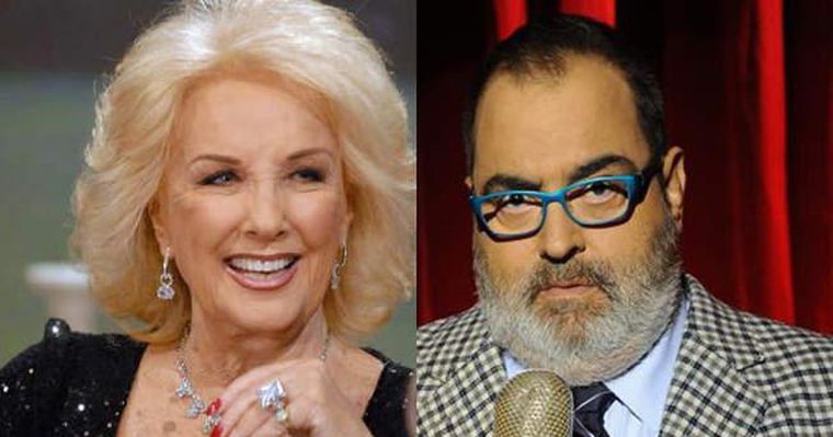 Mirtha Legrand y Jorge Lanata