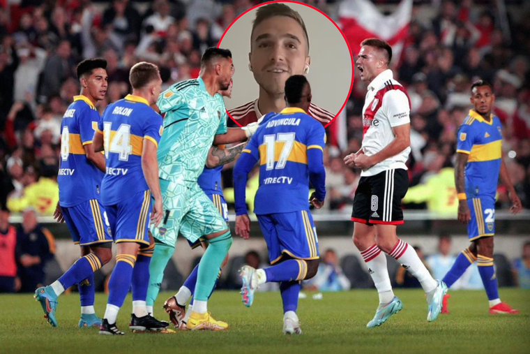 El mediocampista habló luego de la polémica.