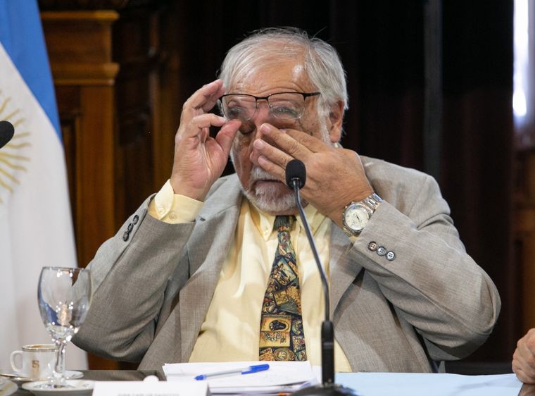 Juan Carlos Pagotto durante la reunión de la Bicameral Foto: Noticia Argentinas