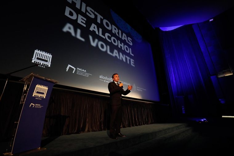 “Historias de alcohol al volante”: jornada de concientización en el cine Gaumont Foto: Twitter @MindeTransporte