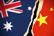 Las relaciones entre Australia y China atraviesan un momento muy difícil. Foto: GETTY IMAGES