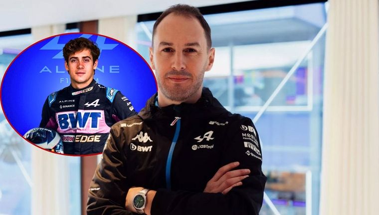 Oliver Oakes, jefe de Alpine, expresó su malestar por la llegada de Franco Colapinto, quien presiona por un lugar en la F1 mientras Jack Doohan no levanta. Foto: @AlpineF1Team