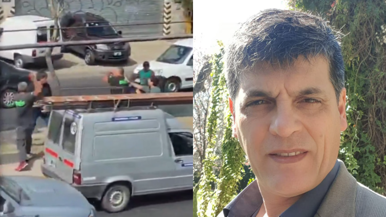 El violento episodio ocurrió el lunes por la tarde, sobre la calle Juan Manuel de Rosas de Castelar.