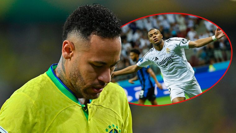 Neymar habría sido muy duro al referirse a Mbappé. Foto: EFE