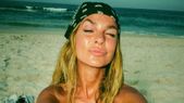 La rubia se encuentra en Brasil en vísperas de su natalicio.