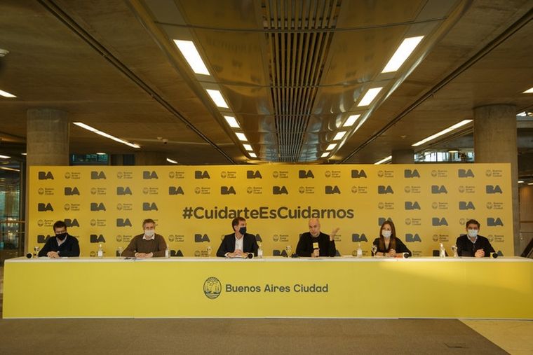 El jefe de gobierno porteño anunció las medidas.
