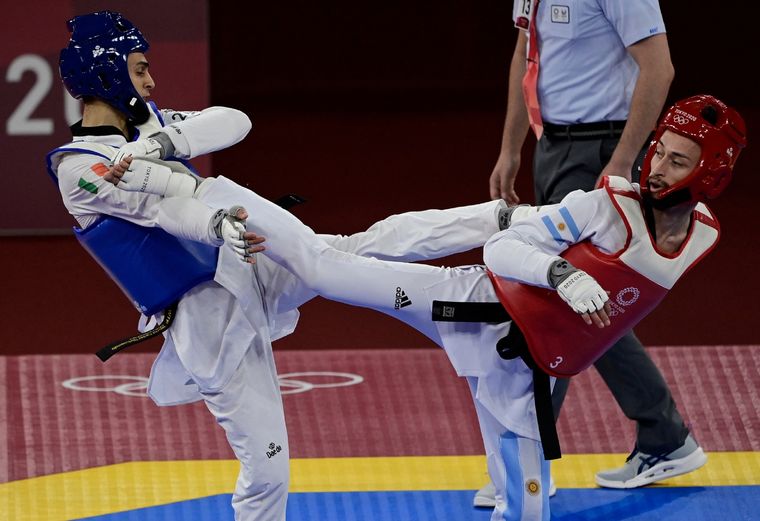 Guzmán no pudo con el italiano DellAquila Foto: Télam