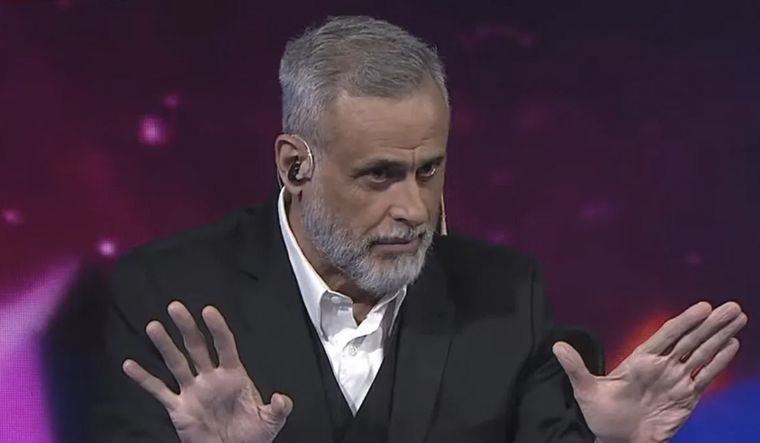 Jorge Rial le respondió a Javier Milei. Foto: Captura de video C5N.