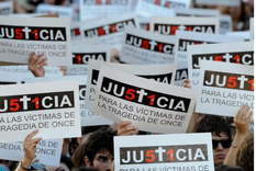 Tragedia de Once: Murieron 52 personas y 789 resultaron heridos. De las 29 imputados, 22 recibieron condenas. Foto: X