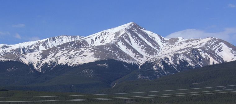 El hombre fue rescatado tras perderse en el monte Elbert. Foto: Wikipedia
