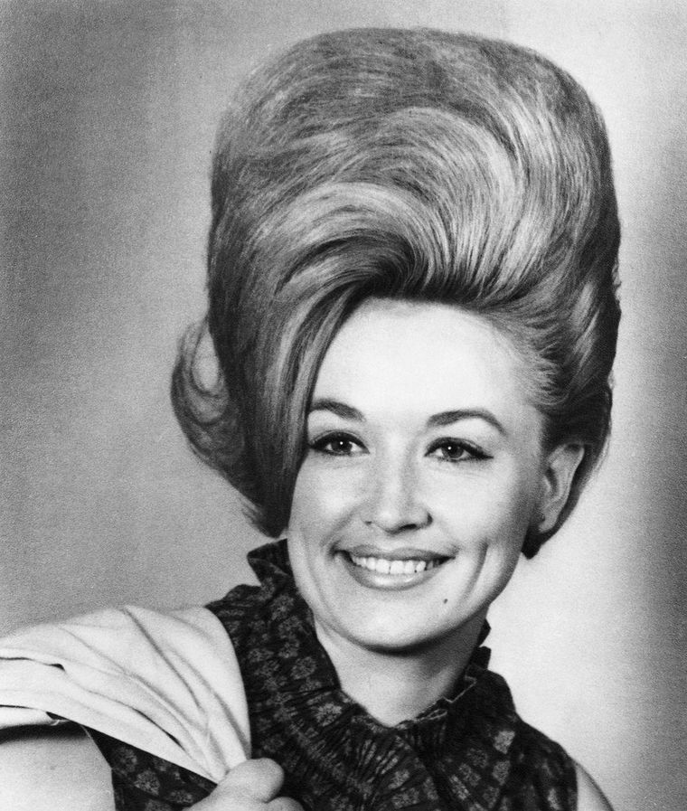Dolly Parton fotografiada en 1965.
