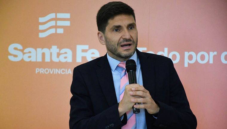 Maximiliano Pullaro, gobernador de Santa Fe. Foto: archivo