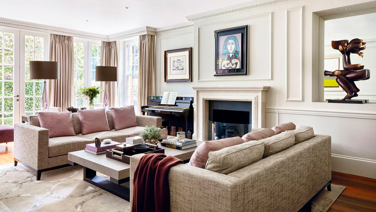 Las paletas de colores que mejoran el estado de ánimo ,&nbsp; pueden transformar un living.. Créditos: Future.