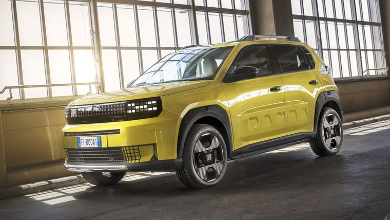 Así es el nuevo Fiat Panda Foto: Stellantis