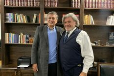 Daniel Orozco y José Luis Ramón en la sede de Protectora.&nbsp;