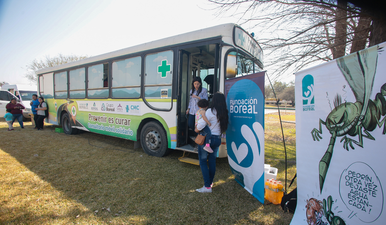 El colectivo sanitario Foto: Fundación Boreal