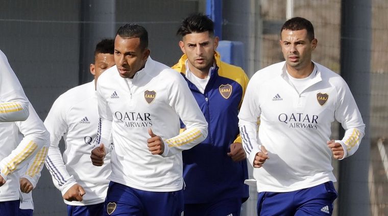 Villa, Zambrano y Cardona, en la mira del plantel Foto: Boca Juniors