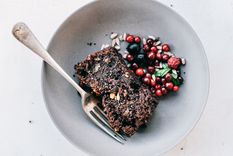 una delicia: como hacer este increible brownie saludable ¡en 25 minutos!