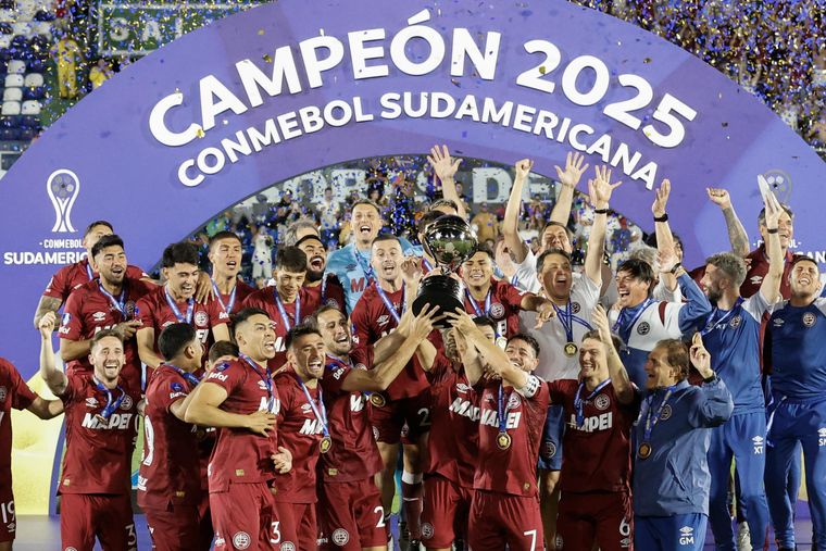 Lanús tendrá un tremendo ingreso económico por ser campeón de la Sudamericana.