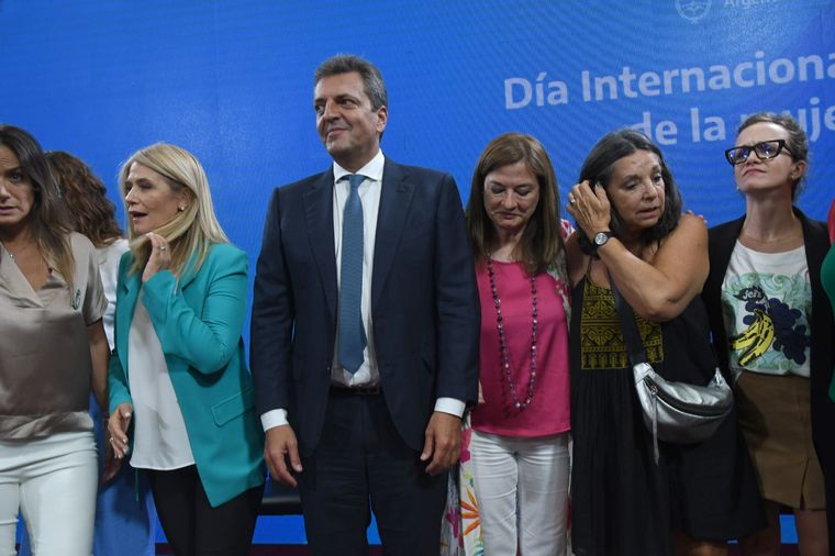 Sergio Massa presentó el Índice Crianza. Foto: Télam