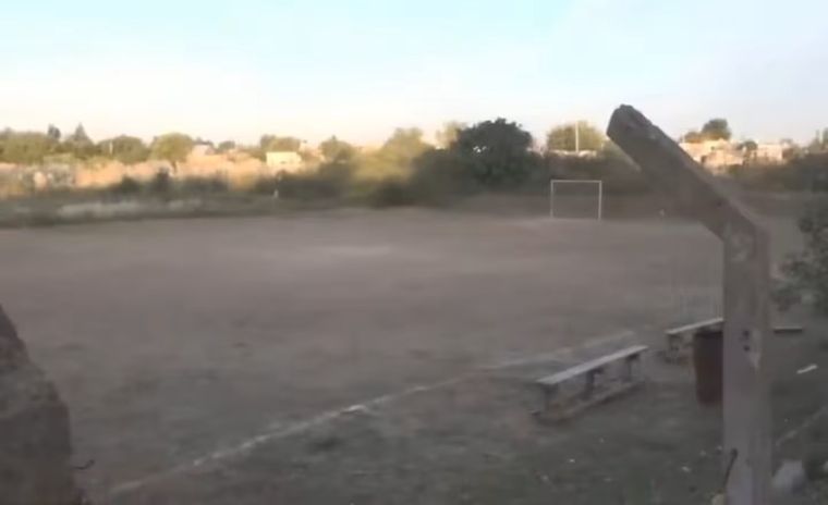 El lugar donde ocurrió el asesinato Foto: Crónica tv