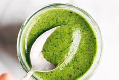 alta cocina: vinagreta de cilantro ¡muy facil y para todas las ensaladas!