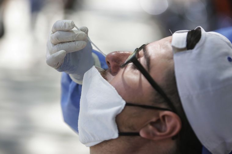 La variante delta parece haberse instalado en una importante provincia Foto: Télam