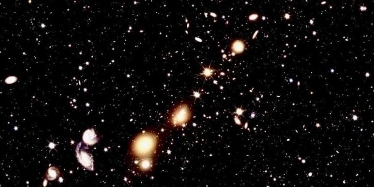 La fuerza que separa a las galaxias no se está comportando como debería. Foto: BBC