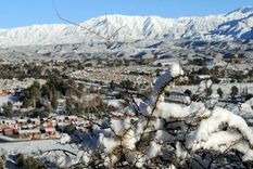 Se espera una jornada fría, con probabilidad de nevada en varias zonas de la provincia Foto: Telam