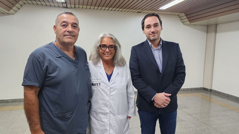 Laura Piovano, la directora del hospital Notti. Laura Piovano, la directora del hospital Notti.