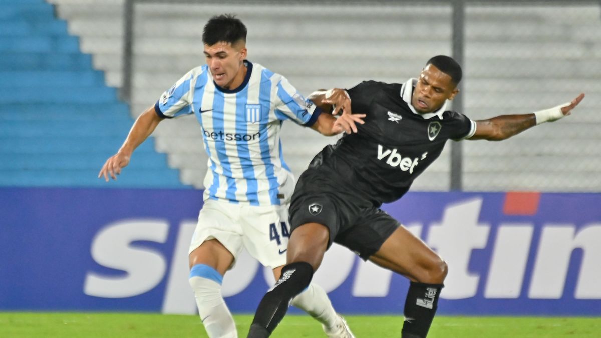 En vivo: con goles de Sosa y Maravilla, Racing empata 2-2 ante Botafogo