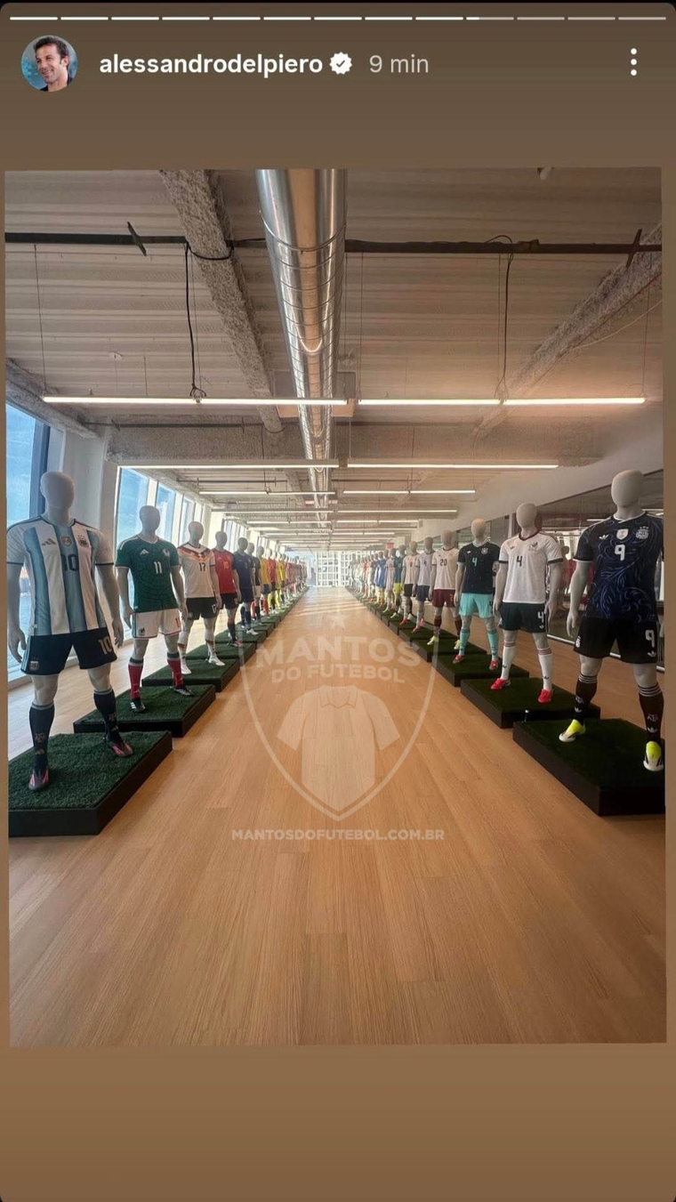 La historia que subió por error Alessandro Del Piero. La historia que subió por error Alessandro Del Piero.