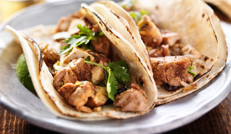 Tacos de pollo a la mexicana: un viaje culinario a México Foto: Shutterstock