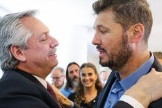 Alberto Fernández y Marcelo Tinelli