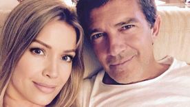 Antonio Banderas y Nicole Kimple. Foto: Instagram.