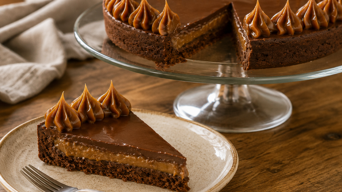Receta imbatible de tarta Tofi, idéntica al chocolate tradicional