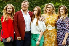 La feliz familia real de Países Bajos. Foto: Quien. La feliz familia real de Países Bajos. Foto: Quien.