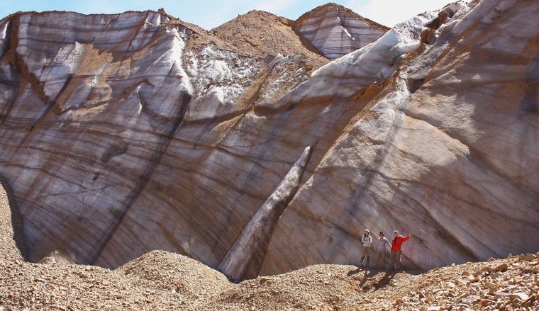 Foto: Foto Inventario Nacional de Glaciares / M. Castro