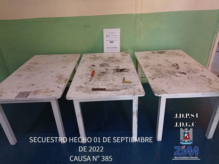 Las mesas que intentaron robar