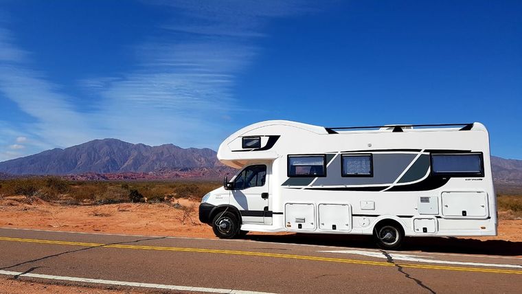 Recorrer en motorhome las rutas argentinas es una experiencia que eligen muchos viajeros Foto: caravana.com.ar